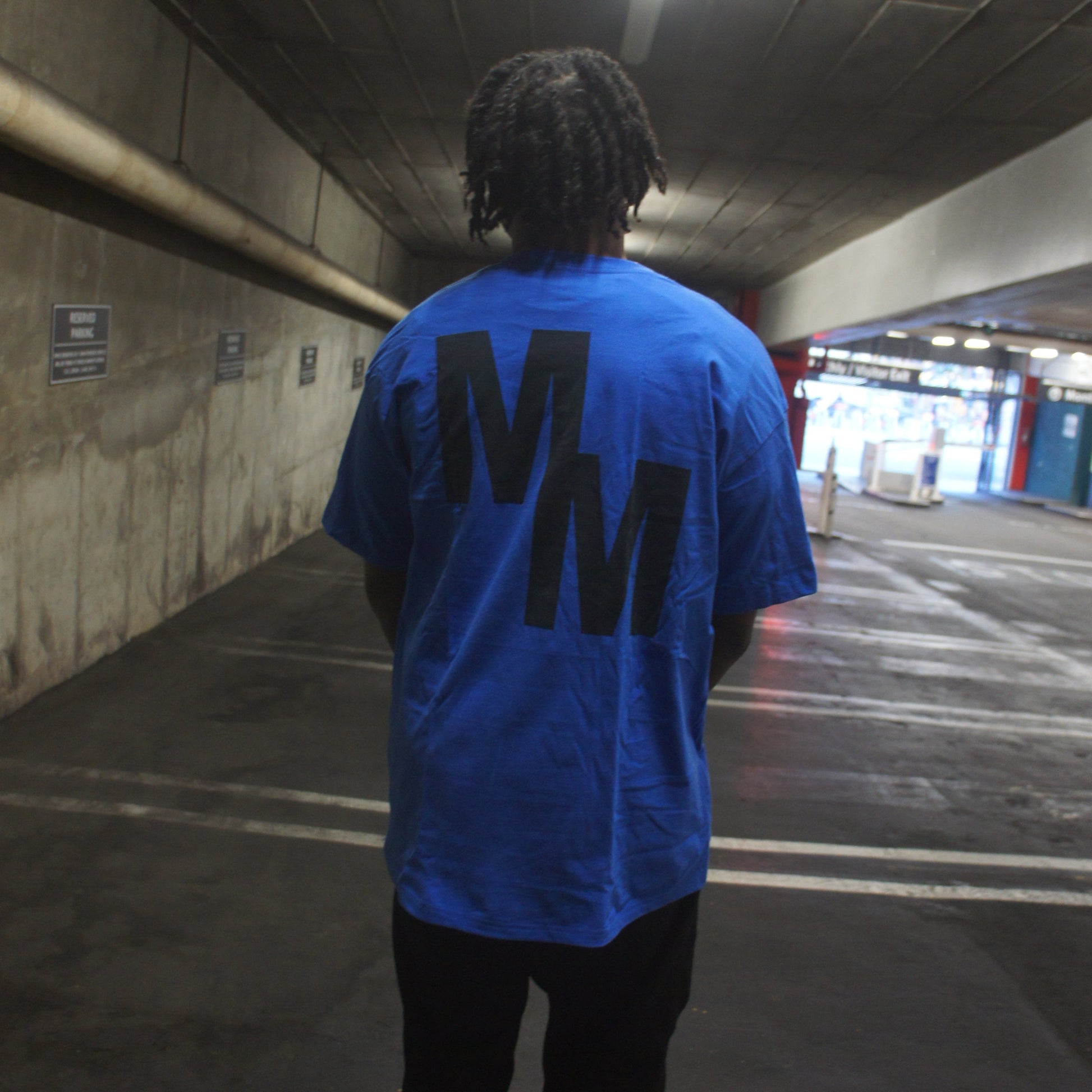 MAKO MENTALITY RISK TAKERS LOVERS BLUE SHIRT